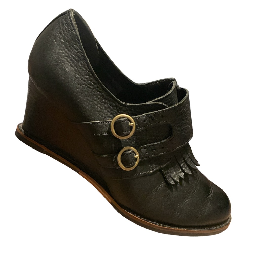 Monk Strap Wedge by J shoes